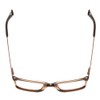 Calabria Ernest 4679 Square Reading Glasses +1.00 Brown Honey Clear