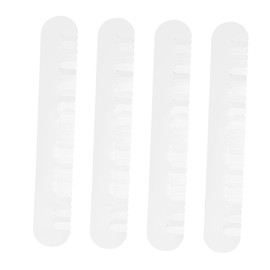 FOMIYES Hair Extension Bonding Heat Shield Guards 4-pack Scalp Glue Protector Shield Insulation for Salons