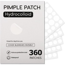 NEARPOW 360 Parches Acné y Espinillas, Pimple Patch Facial Transparente