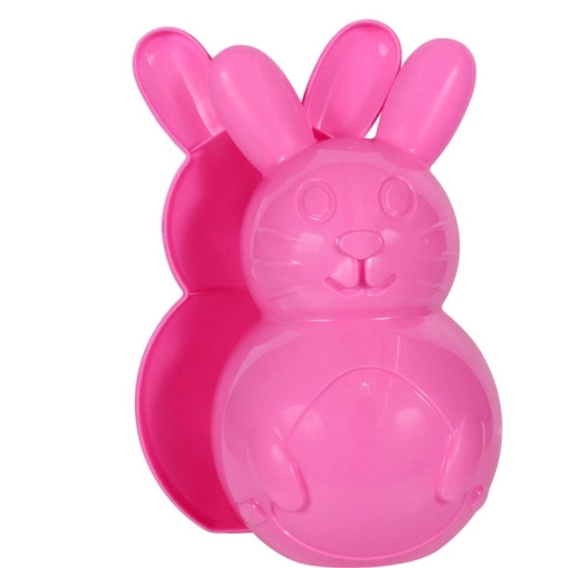 Easter Bunny Fillable Container Bunny Shaped 10 inches (4pcs) Set