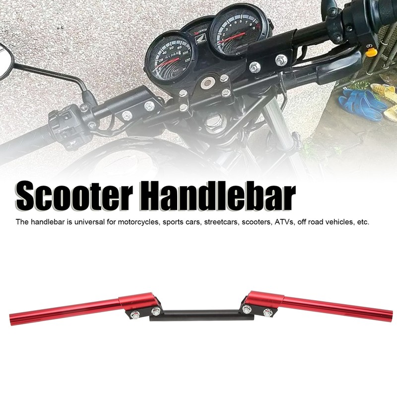 Motorcycle Handlebar 22mm Universal Adjustable Handle Bar for Sports Car