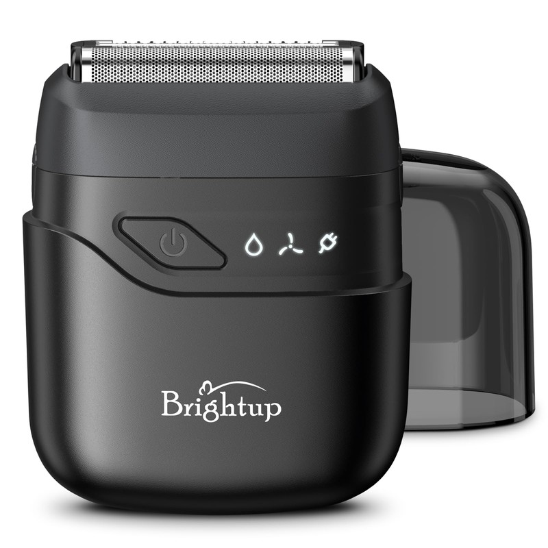 Brightup Electric Foil Shavers for Men, Mini Electric Razor for