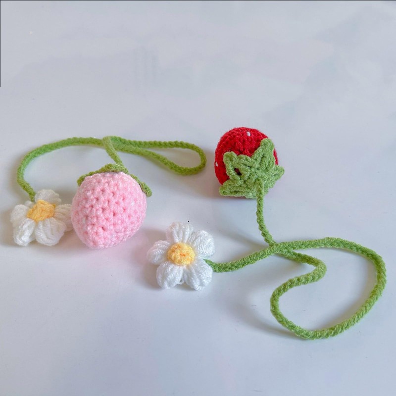 Sweet Fruit Form Curtain Tieback Thread Yarn Customes Room Accent