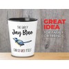 Bird Lover Shot Glass 1.5oz - Early Jay Blue go
