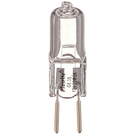 Plusrite 3309 20 Watt 12 Volt Bi-Pin Clear Halogen Light Bulb,
