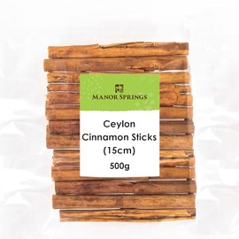 Ceylon Cinnamon Sticks (15cm) 500g by Manor Springs