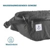 4Monster Travel Fanny Pack with 3-Zipper Pockets, Water Resistant, Ultralight,
