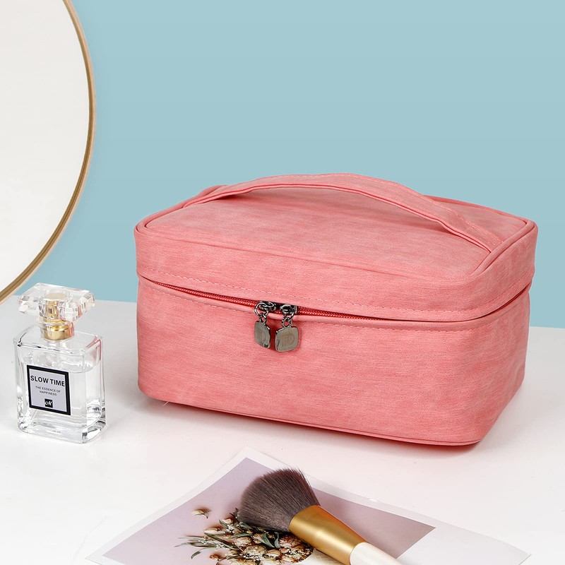 EXERZ Cosmetic Bag/Makeup Bag with a Detachable Pouch - Vanity