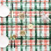 Hapterouse Christmas Tablecloth Wipeable Table Cloth for Kitchen Decoration Tablecover