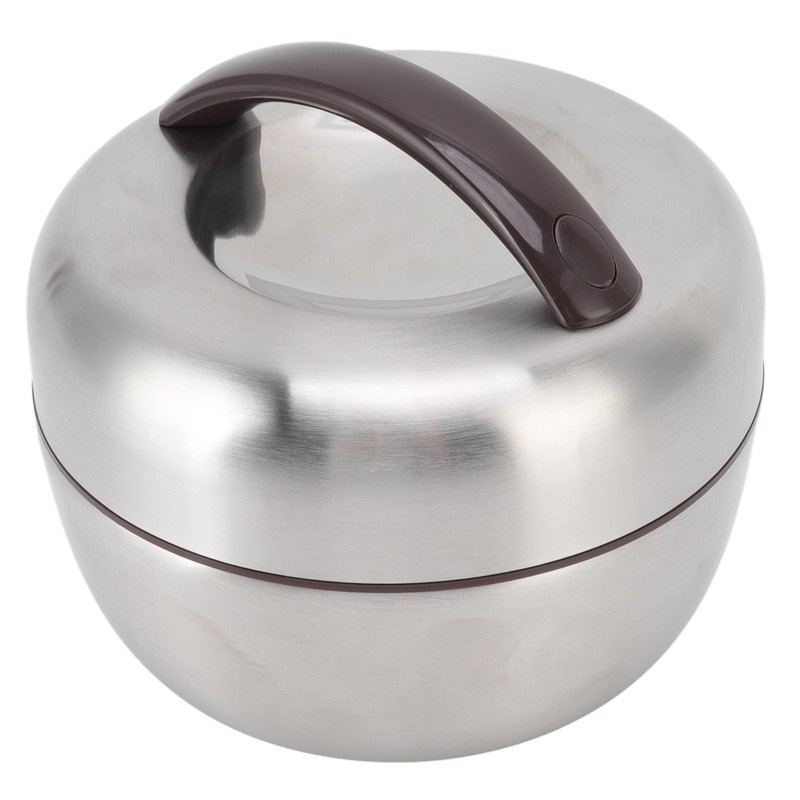 0.8L Vacuum Insulated Lunch Box 304 Stainless Steel Leakproof Portable