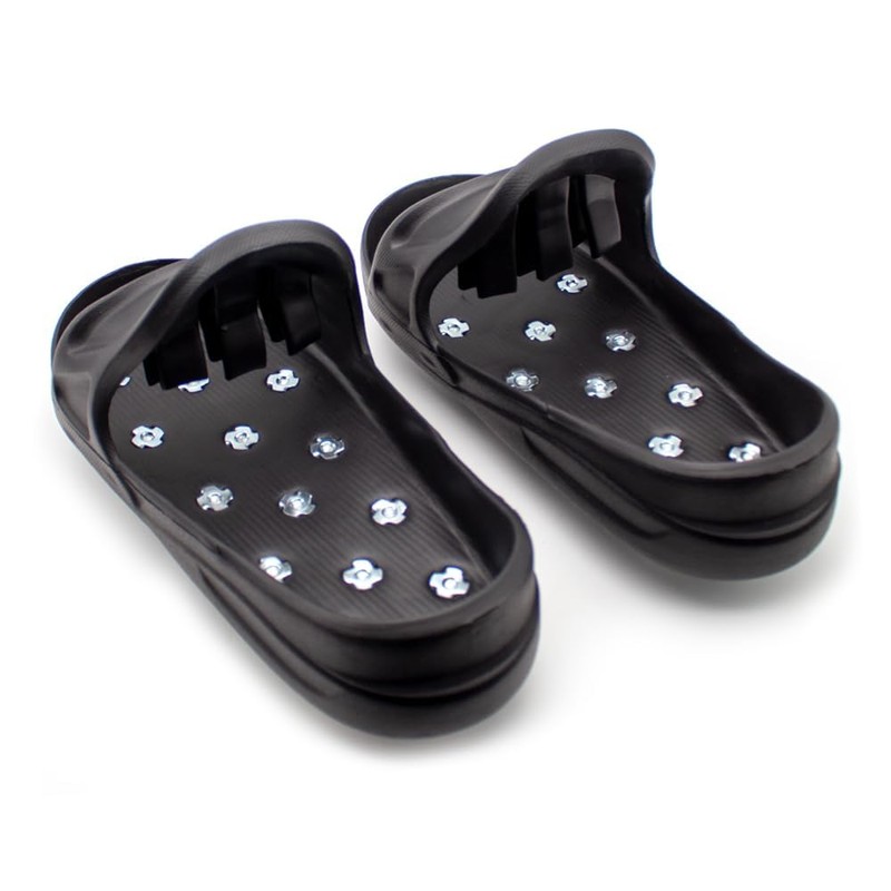 iDili 1 Pair of Flexible Spiked Shoes for Epoxy Floor