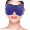 KOMBIUDA 10PCS Sleep Eye Mask Lightweight Blackout Blindfold for Travel
