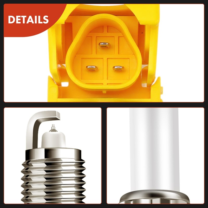 A-Premium Ignition Coil Pack and Iridium Spark Plugs