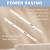 Pack of 4 LED Light Strips for Rongsheng/Hisense Refrigerator, Light