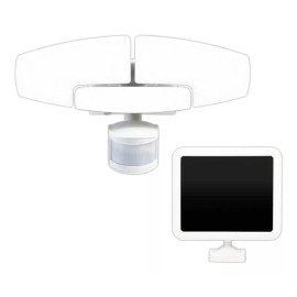Sunforce Lampara Solar De Seguridad Sensor De Movimiento Triplecabeza