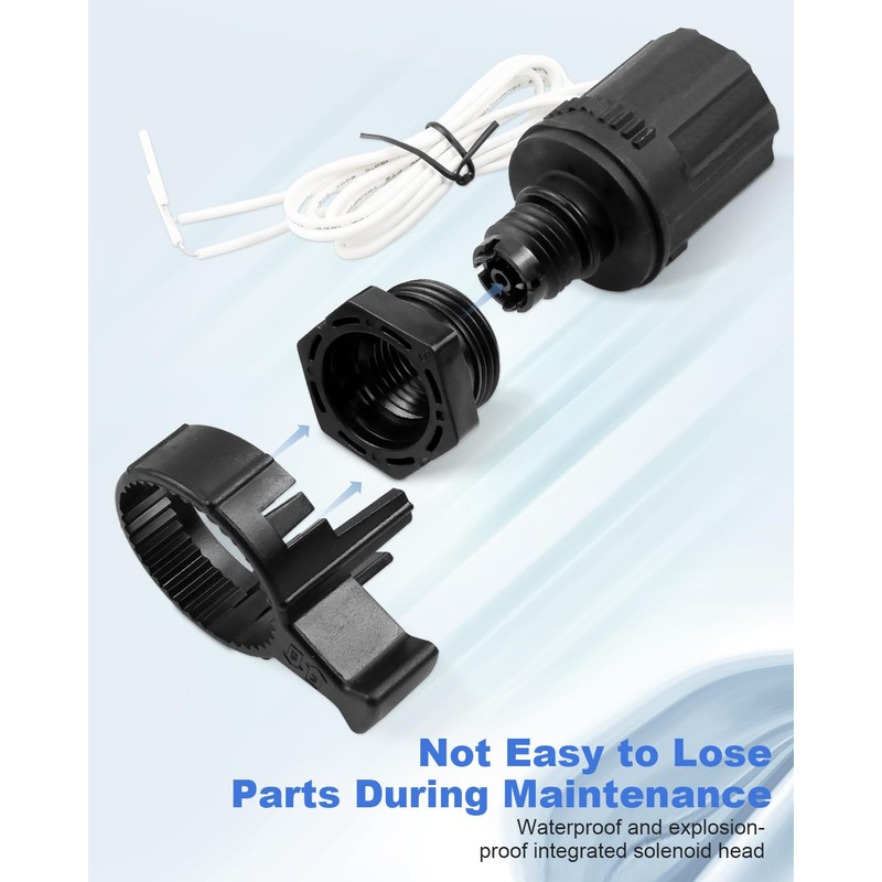 2Pack Solenoid Repair Kit Fit for HydroRain Rain Bird Sprinkler