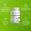 Vitamin B3 Nicotinamide 1,000mg Per Serving – 500 Capsules, Flush