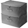 BAIFULAI Pack of 2 Lockable Boxes, Lockable Box with 2
