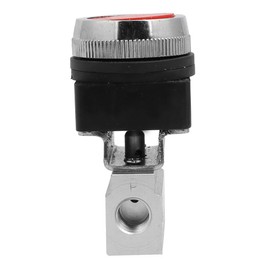 Qtqgoitem MOV-03A 3/2 Way Control Valve Flat Type Button Pneumatic Mechanical Valve (model: 8e8 958 196 3df 41e)