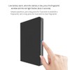 Fingerprint Lock USB Charging Security Leather Business Conference Notebook