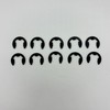 Kukazer 10pcs Clutch Drum E-clip for Stihl 026 MS260 024