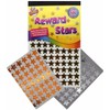 600 x Reward Star Stickers Silver Gold Bronze Home School