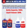 ThreadLocker Blue and Red, Thread Lock Medium and High Strength