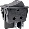 1-Pack Canal R Series Rocker Switch 16A/20A 125VAC/250VAC 4-Pin DPST