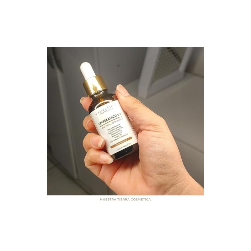 Ácido Tranexámico 5% Para Ojeras, Melasma Y Manchas Rebeldes
