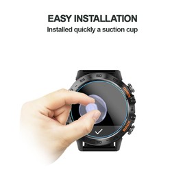 Mihence Screen Protector Compatible for K52 1.39 Inches Smartwatch , 9H Tempered Glass Protective Film Compatible for ESFOE K52 / SUNKTA K52 / Linwear K52 / ATEVENSE K52 / EIGIIS K52 1.39 Inches