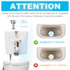 Ibergrif Universal Cable Mechanism for Toilet Flush, Double Flush Valve