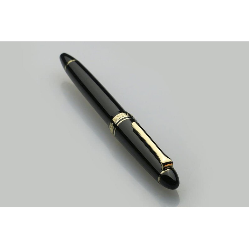 Sailor Fountain Pen, Profit Light, Gold Trim, Black, Medium Point,