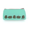 Pusheen Zipper Pencil Case (Aqua, Brand New)