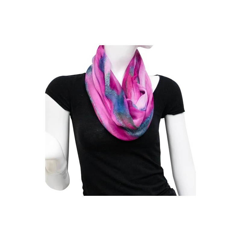 Gloop Loop Tube Scarf for Women Scarf Silky Airy Light