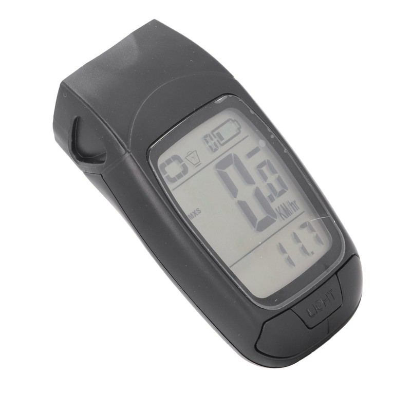 Bike Computer IP64 Waterproof Large LCD Backlit Display Cycling Speedometer