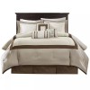 Madison Park 7 Pieces Comforter Set-Deluxe Hotel Collection Luxury Bedding