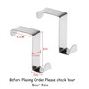 Over The Door Hook for Bathroom Stainless Steel Versatile Coat