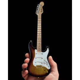 Fender Stratocaster 60th Anniversary Sunburst Replica Mini Guitar by AXE HEAVEN