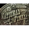 Hesston 1995 NFR Rodeo Steer Wrestling Belt Buckle Hesston Limited