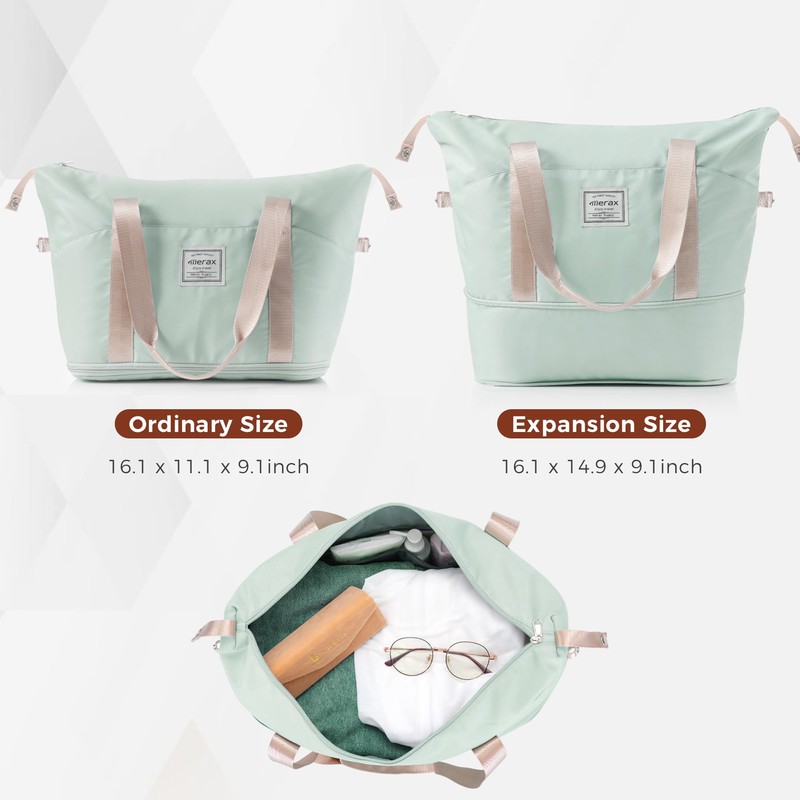 Merax Expandable ABS Hardshell Luggage Spinner Wheel Suitcase TSA Lock