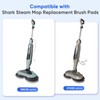 Upgraded Steam Mop Pad Replacement Brush Heads for Shark Steam