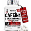 Cafeína Platinum 210mg Fórmula con Taurina, Magnesio y Complejo B