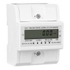 HEYOUTH Electricity Meter DIN Rail 3 Phase 4-Wire KWh Meter,