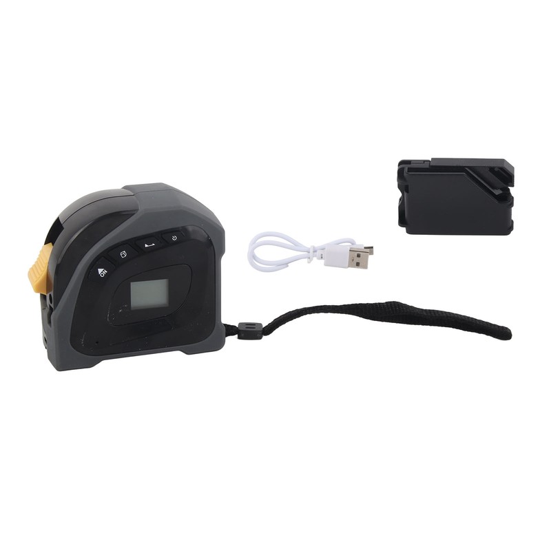 Digital Laser Tape Measure Self Lock Device Infrared Area Volume