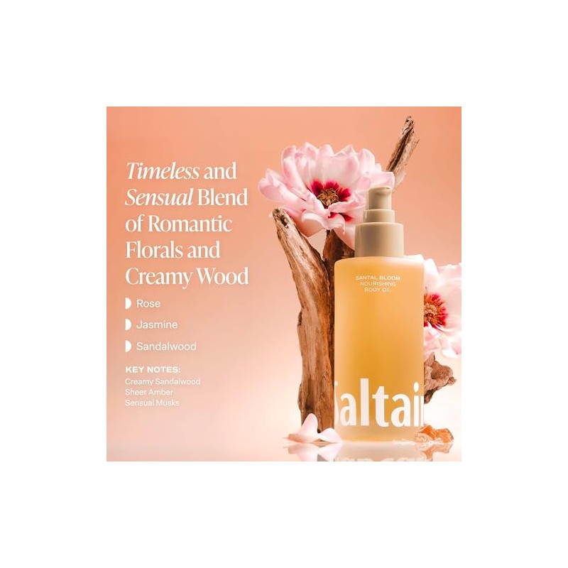 Saltair - Aceite corporal Santal Bloom - Hidratante corporal nutritivo