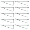 ProCraft Brand (10 Pack) Metal 12 Inch Shelf Bracket Garage