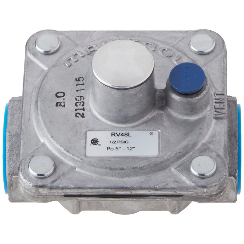Maxitrol RV48L Liquid Propane Pressure Regulator, 1-1/16" In and Out