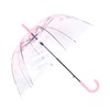 ThreeH Elegant Arch Umbrella Windproof Thick Transparent Cherry Cute Design
