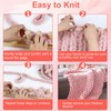 LWITDOG 60" Chunky Blanket Loom Kit, Adjustable Size Chunky Yarn