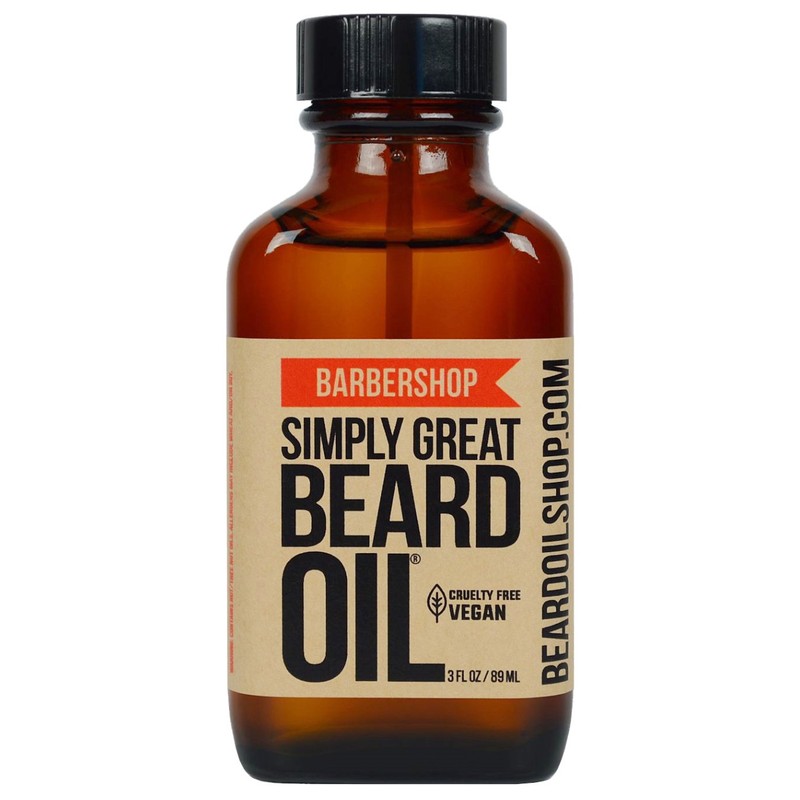 BARBERSHOP Scented Beard Oil - Beard Conditioner 3 Oz Easy